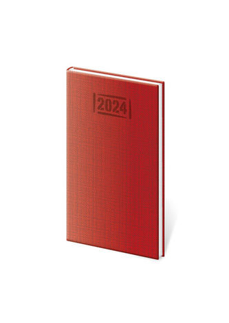 Kapesní diář Coco červený