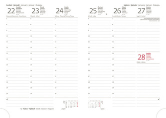 Náhradní náplň diář A5 L - 423 týdenní 2024