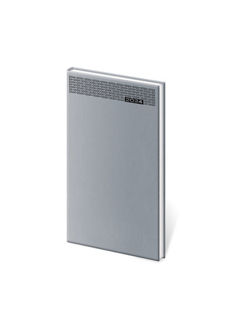 Kapesní diář Gommato šedý