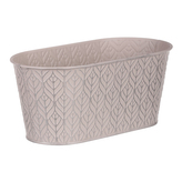 Truhlík kovový, šedá barva.