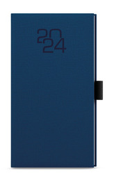 Týdenní diář 2024 Jakub Fabric kapesní modrá
