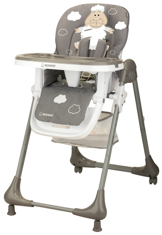 Bomimi LARA jídelní židle OVEČKA-grey