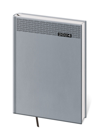 Denní diář A5 Gommato šedý