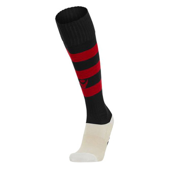 HOOPS SOCKS BLK/RED (5 PZ), HOOPS SOCKS BLK/RED (5 PZ) | 57520902 | S