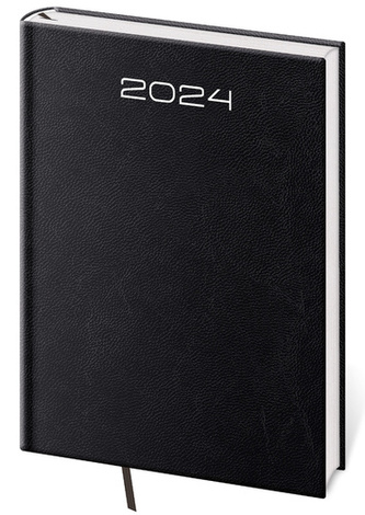 Týdenní diář B5 Old Karachi černý