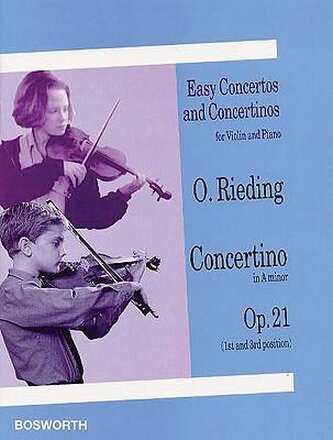 Oscar Rieding: Concertino in a Minor, Opus 21 Oscar Rieding: Concertino in a Minor, Opus 21