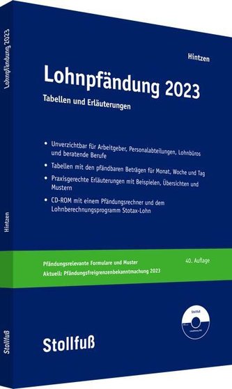 Lohnpfändung 2023