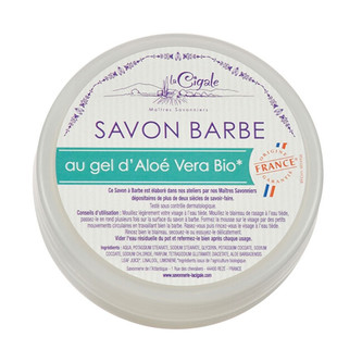 La Cigale Mýdlo na holení s aloe vera 150 g