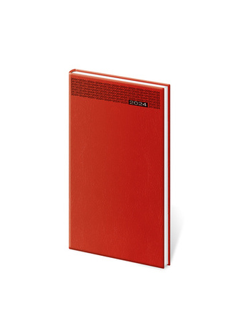 Kapesní diář Gommato červený