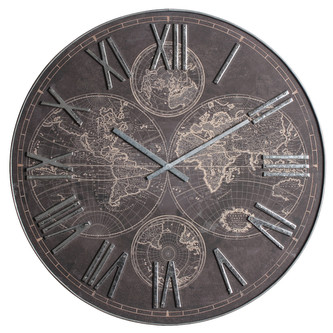 Nástěnné hodiny IRON šedá O 60 cm Mybesthome