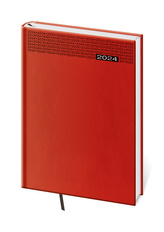 Diář 2024 týdenní A5 Gommato - červená