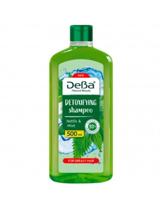 DeBa šampon Detoxifying Nettle & Mint 500 ml