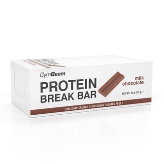 Proteinová tyčinka Break Bar - GymBeam - Carmelised onion - 25 x 21,5 g