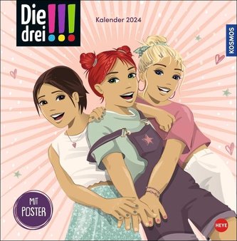 Die drei !!! Broschurkalender 2024