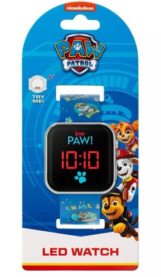 LED HODINKY PAW PATROL