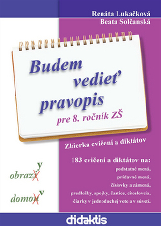 Budem vedieť pravopis pre 8. ročník ZŠ