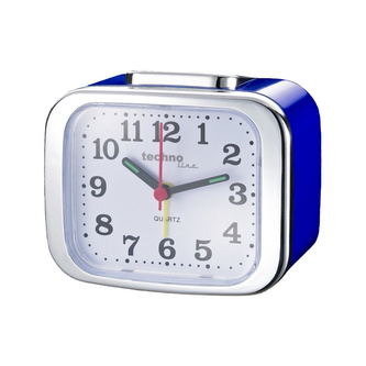 Analogový budík Modell XL blue