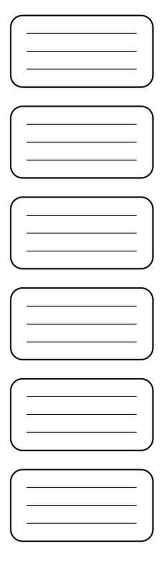 Nalepki na zeszyt NSN03