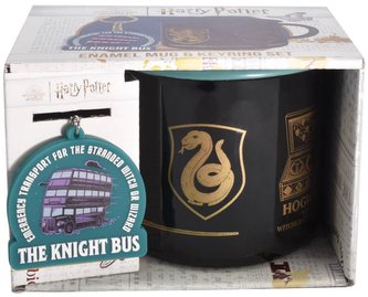 Dárkový set Harry Potter: Bradavické koleje (objem hrnku 500 ml)