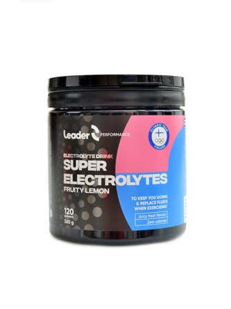 Leader performance - Super Electrolytes 360g - fruity lemon