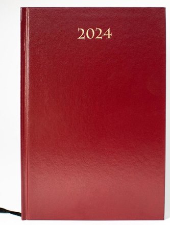 Terminarz 2024 tygodniowy A5 Divas bordo Terminarz 2024 tygodniowy A5 Divas bordo