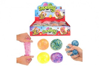 Míček antistresový mačkací sliz 7cm