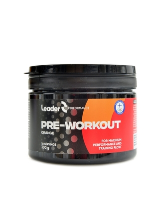 Leader performance - Pre-Workout 300g pomeranč