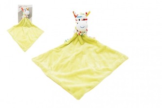 Zebra usínáček plyš 16cm na kartě v sáčku 0+