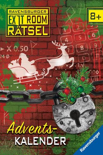 Ravensburger Exit Room Rätsel: Adventskalender - Rette mit spannenden Rätseln das Weihnachtsfest! Ravensburger Exit Room Rätsel: Adventskalender - Rette mit spannenden Rätseln das Weihnachtsfest!