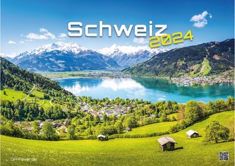 Schweiz - 2024 - Kalender DIN A3