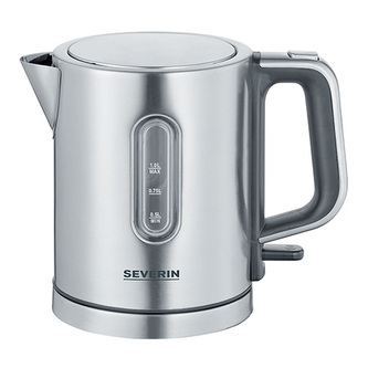 Rychlovarná konvice Severin, WK 3401, kompaktní, nerez ocel, 1 L, 2400 W