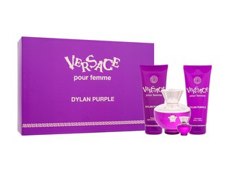 Versace Pour Femme parfémovaná voda 100 ml + parfémovaná voda 5 ml + sprchový gel 100 ml + tělové mléko 100 ml