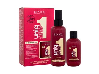 Revlon Professional Uniq One bezoplachová péče na vlasy Uniq One All In One Hair Treatment 150 ml + šampon Uniq One All In One Shampoo 100 ml