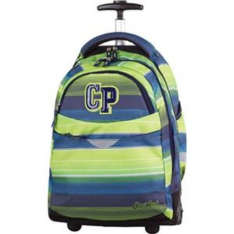 Plecak młodzieżowy na kółkach zielono-niebieski RAPID- Cool Pack
