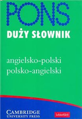 Duży słownik angielsko-polski, polsko-angielski PONS