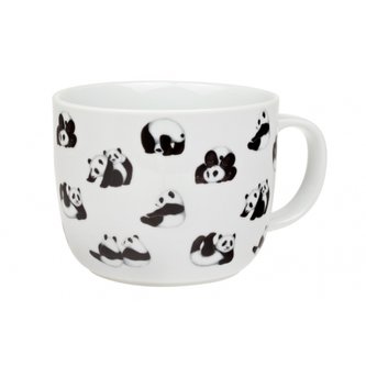 Oxalis Panda 0,75 l - porcelánový hrnek Oxalis Panda 0,75 l - porcelánový hrnek