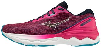 Mizuno WAVE SKYRISE 3 / Pink Peacock/White/Algiers Blue Velikost boty: 42.5/8.5