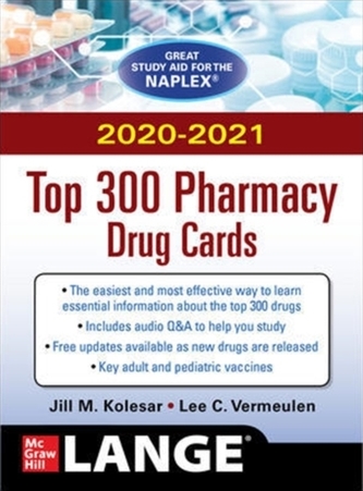 McGraw-Hill's 2020/2021 Top 300 Pharmacy Drug Cards