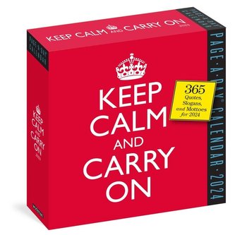 Keep Calm and Carry On Page-A-Day Calendar 2024 Keep Calm and Carry On Page-A-Day Calendar 2024