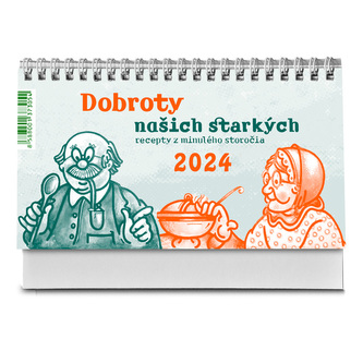Kalendár stolový 2024 Dobroty