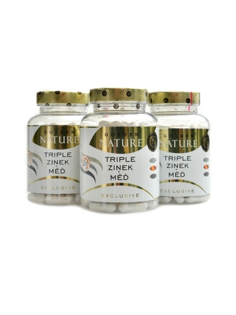 Golden Nature - Exclusive Triple zinek + měď 300 kapslí