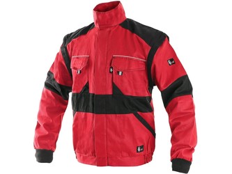 Blůza CXS LUXY DIANA, dámská, červeno-černá, vel. 38