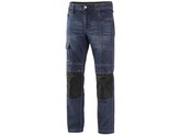 Kalhoty jeans NIMES I, pánské, modro-černé, vel. 48