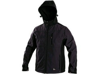 Pánská bunda FRANCISCO, šedo-černá, vel. XL