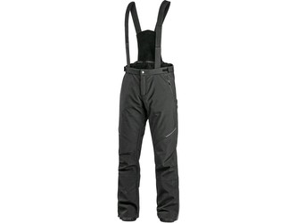 Kalhoty CXS TRENTON, zimní softshell, pánské, černé, vel. 56 Kalhoty CXS TRENTON, zimní softshell, pánské, černé, vel. 56