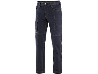 Kalhoty jeans NIMES II, pánské, tmavě modré, vel. 62