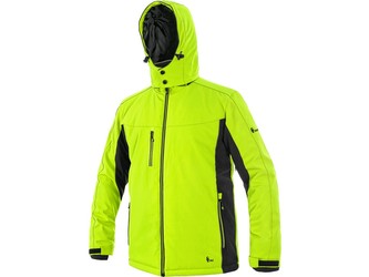 Bunda CXS VEGAS, zimní, pánská, žluto-černá, vel. 2XL