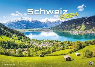 Schweiz - 2024 - Kalender DIN A2
