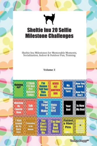 Sheltie Inu 20 Selfie Milestone Challenges Sheltie Inu Milestones for Memorable Moments, Socialization, Indoor & Outdoor