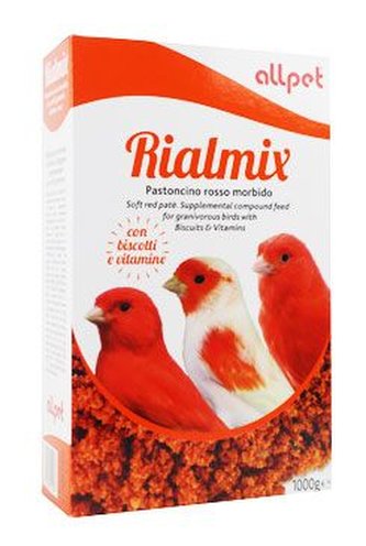 Krmivo pro Ptáky ALL RIALMIX red,vaječné s barv. 1kg*